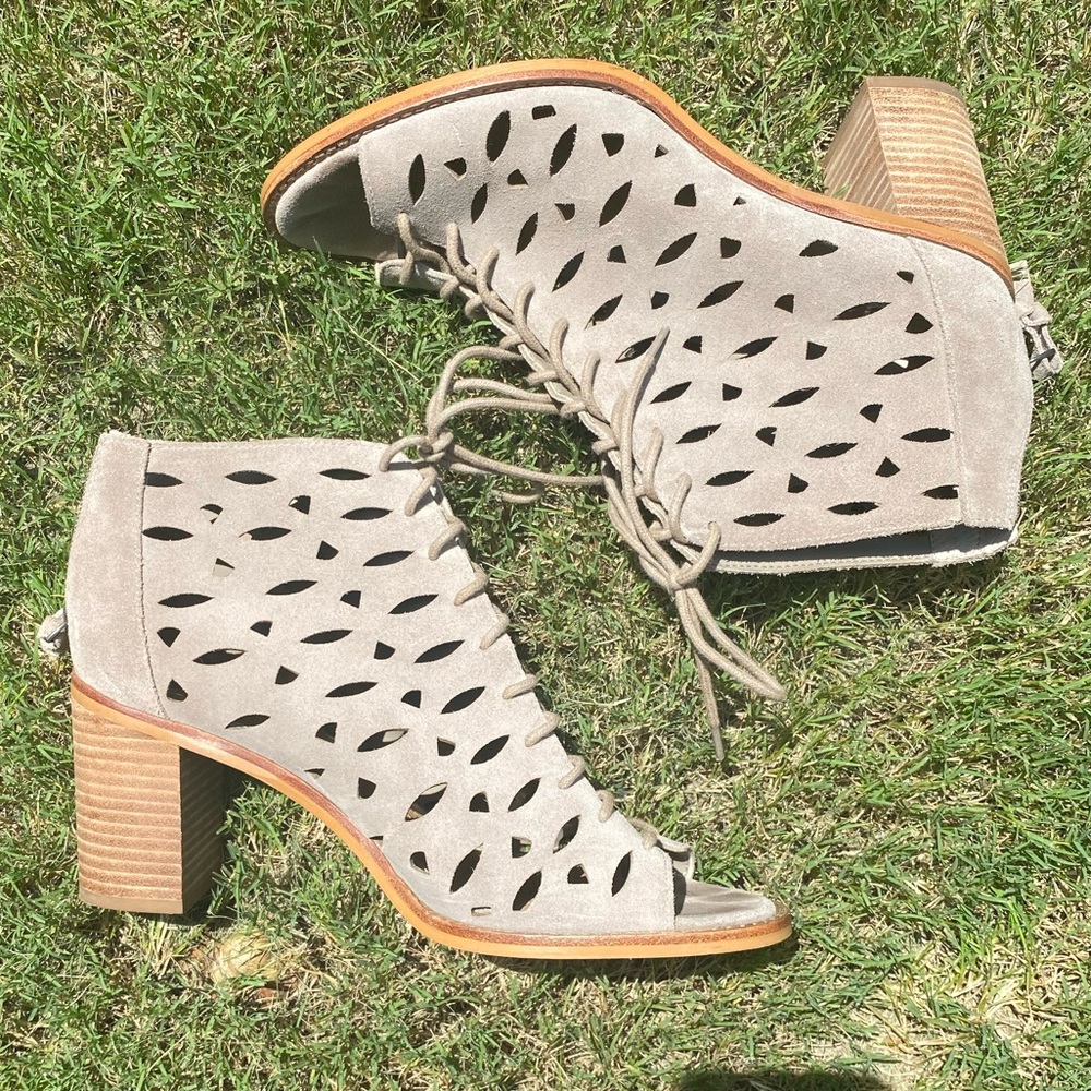 Open Toe Booties, Gianni Bini, Size 10